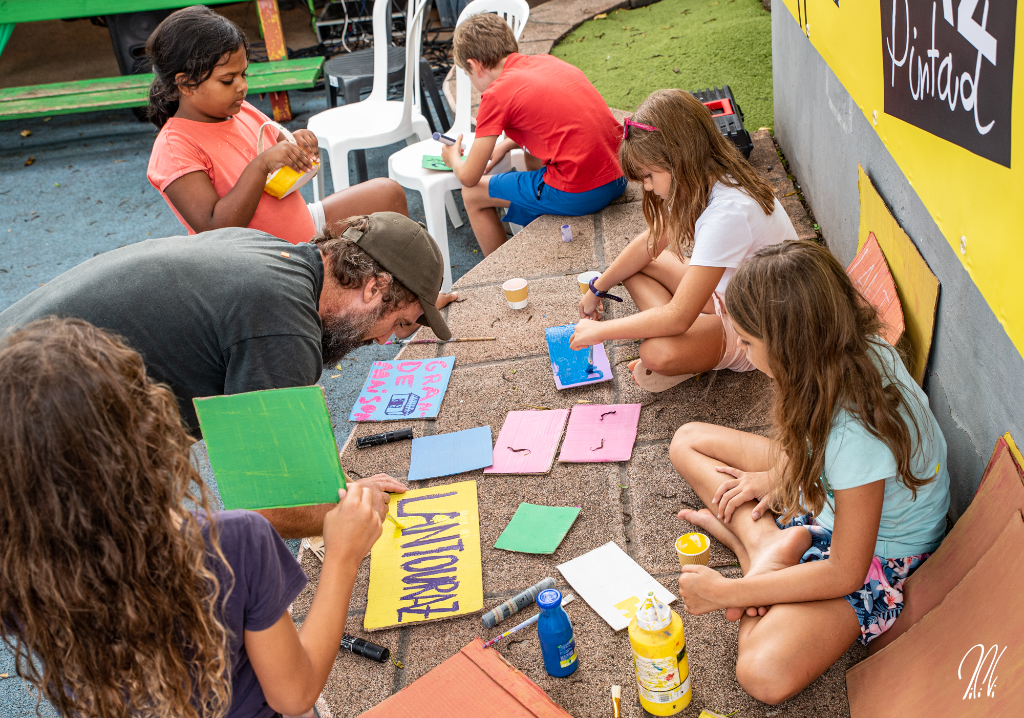 Atelier pancartes du 1er avril